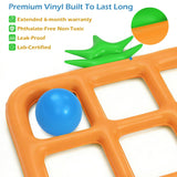 Jasonwell Tic-Tac-Toe Pool Toys Games Floating Tic Tac Toe Pool Games with 10 Balls - Jasonwell
