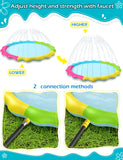 Jasonwell Splash Pad Sprinkler for Kids Splash Play Mat Outdoor Water Toys Inflatable Splash Pad Baby Toddler Pool Boys Girls Children Outside Backyard Dog Sprinkler Pool Age 1 2 3 4 5 6 7 8 9 L