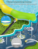 Jasonwell Splash Pad Sprinkler for Kids Splash Play Mat Outdoor Water Toys Inflatable Splash Pad Baby Toddler Pool Boys Girls Children Outside Backyard Dog Sprinkler Pool Age 1 2 3 4 5 6 7 8 9 XXL