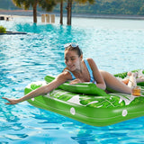 Inflatable Tanning Pool Lounger Float - Jasonwell 4 in 1 Sun Tan Tub Sunbathing Pool Lounge Raft Floatie Toys Water Filled Tanning Bed Mat Pad for Adult Blow Up Kiddie Pool Kids Ball Pit Pool (TG-L)