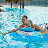 Inflatable Tanning Pool Lounger Float - Jasonwell 4 in 1 Sun Tan Tub Sunbathing Pool Lounge Raft Floatie Toys Water Filled Tanning Bed Mat Pad for Adult Blow Up Kiddie Pool Kids Ball Pit Pool (OB-L) - Jasonwell