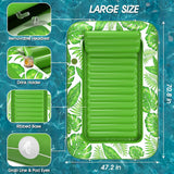 Inflatable Tanning Pool Lounger Float - Jasonwell 4 in 1 Sun Tan Tub Sunbathing Pool Lounge Raft Floatie Toys Water Filled Tanning Bed Mat Pad for Adult Blow Up Kiddie Pool Kids Ball Pit Pool (TG-L)