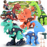 Jasonwell Kids Building Dinosaur Toys - Boys STEM Take Apart Construction Set Educational Dino Kit Play Set Easter Party Favors Christmas Birthday Gifts for Toddler Girls Age 3 4 5 6 7 8 + Year Old