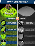 Jasonwell Glow in The Dark Football - Strong Grip Light Up Football Toy Stuff Sports Balls for Boys Kids Teenage Junior Youth Adult Outdoor Christmas Birthday Gifts for Age 6-8 8-12 13 + Year Old No.6