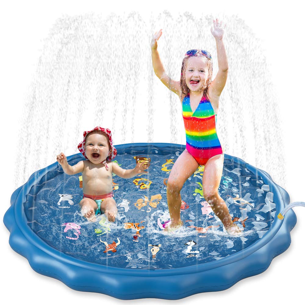 Kids　Jasonwell　Sprinkler　Toddlers　Pad　Play　for　–　Splash　Mat