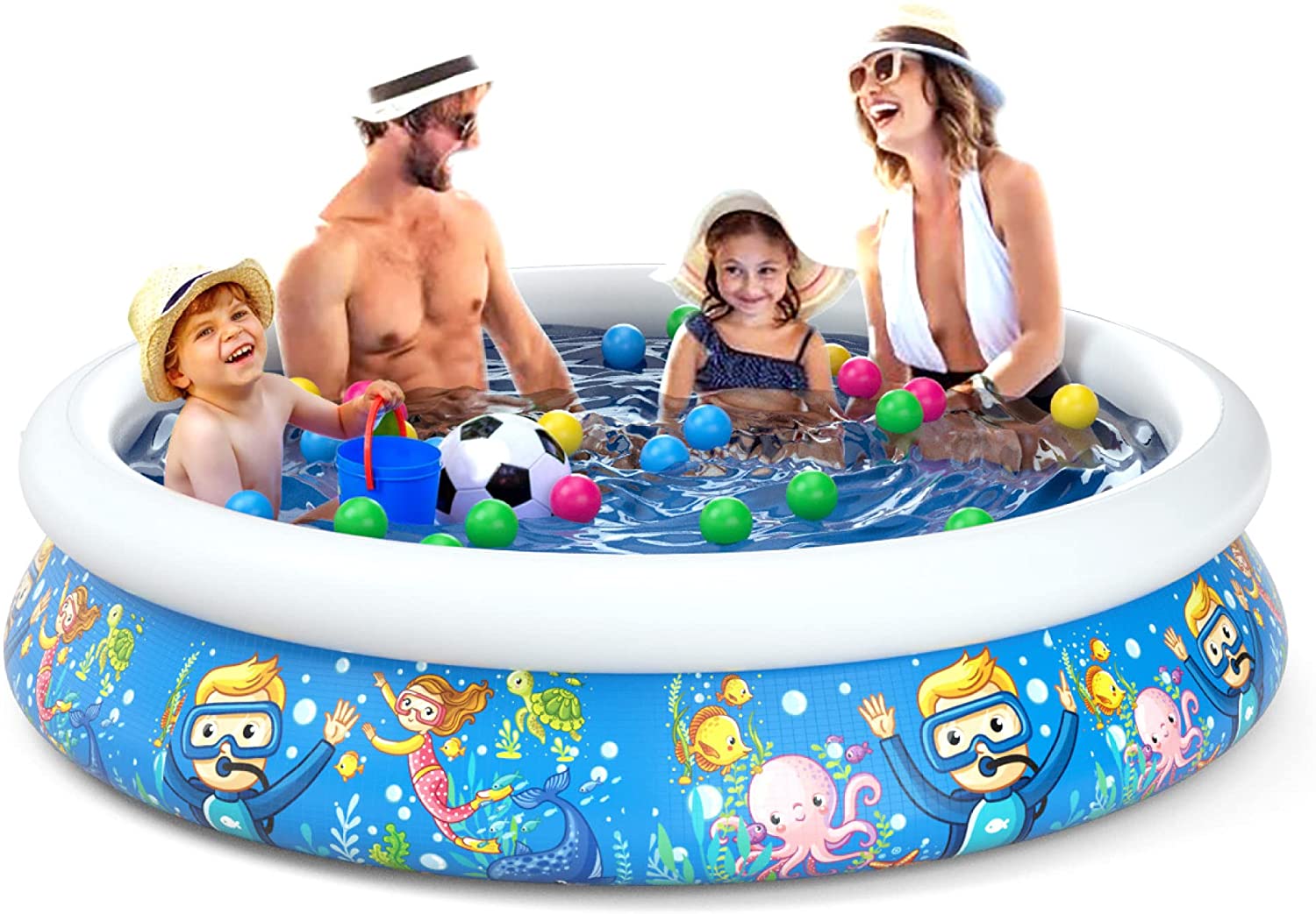 Inflatable Kids Kiddie Pool – Jasonwell