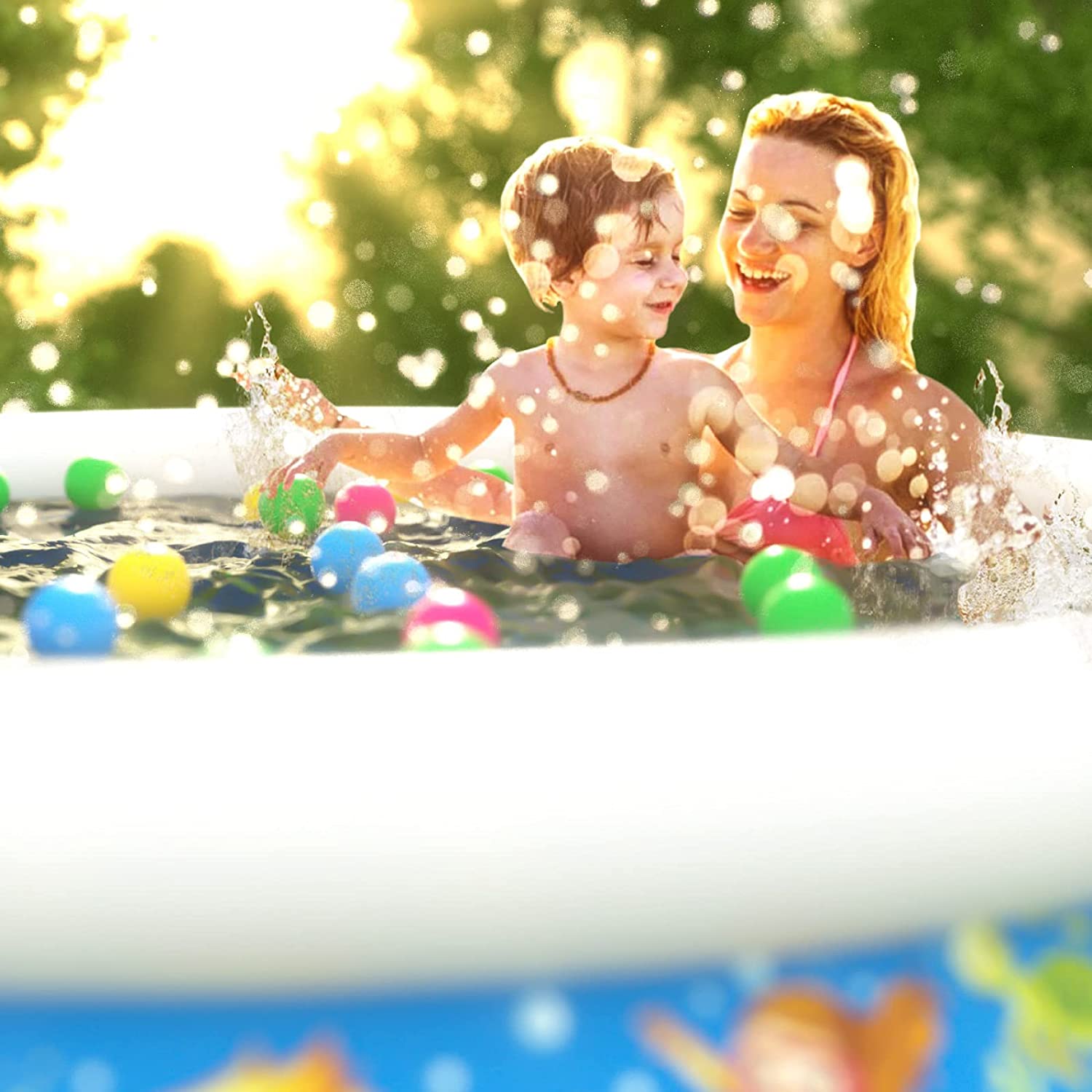 Inflatable Kids Kiddie Pool - Jasonwell