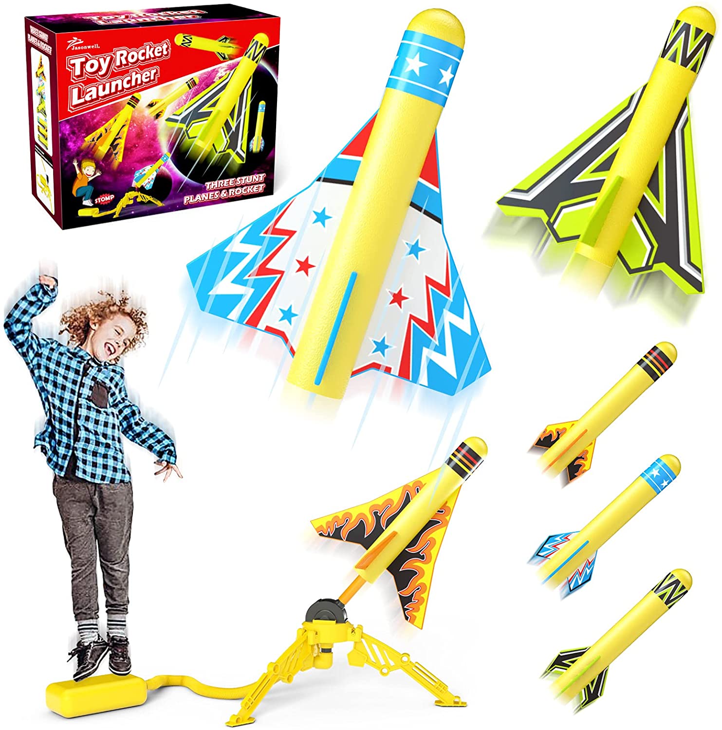 Toy Rocket Launcher for Kids - Jasonwell