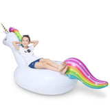 Small Unicorn Inflatable Pool Float - Jasonwell