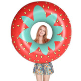 Strawberry Inflatable Pool Tube